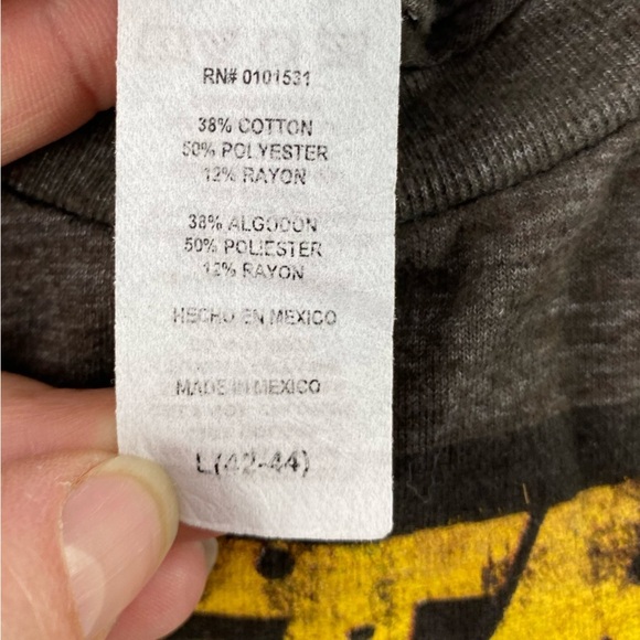 Star Wars Men's '90s Vintage The Saga Continues Comic Book Label Tshirt Brown, L - Picture 8 of 13